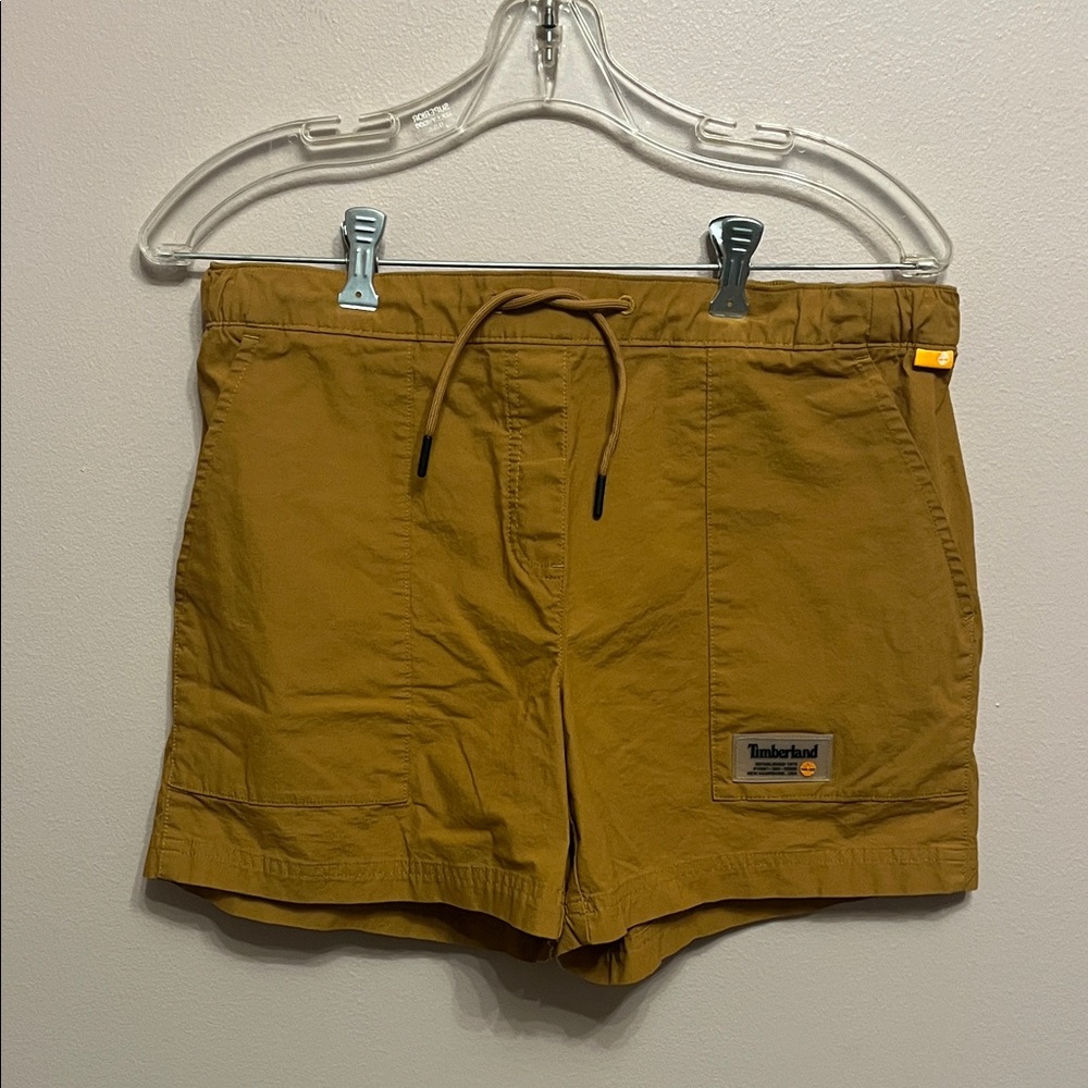 Timberland Women's Mustard Cargo Shorts